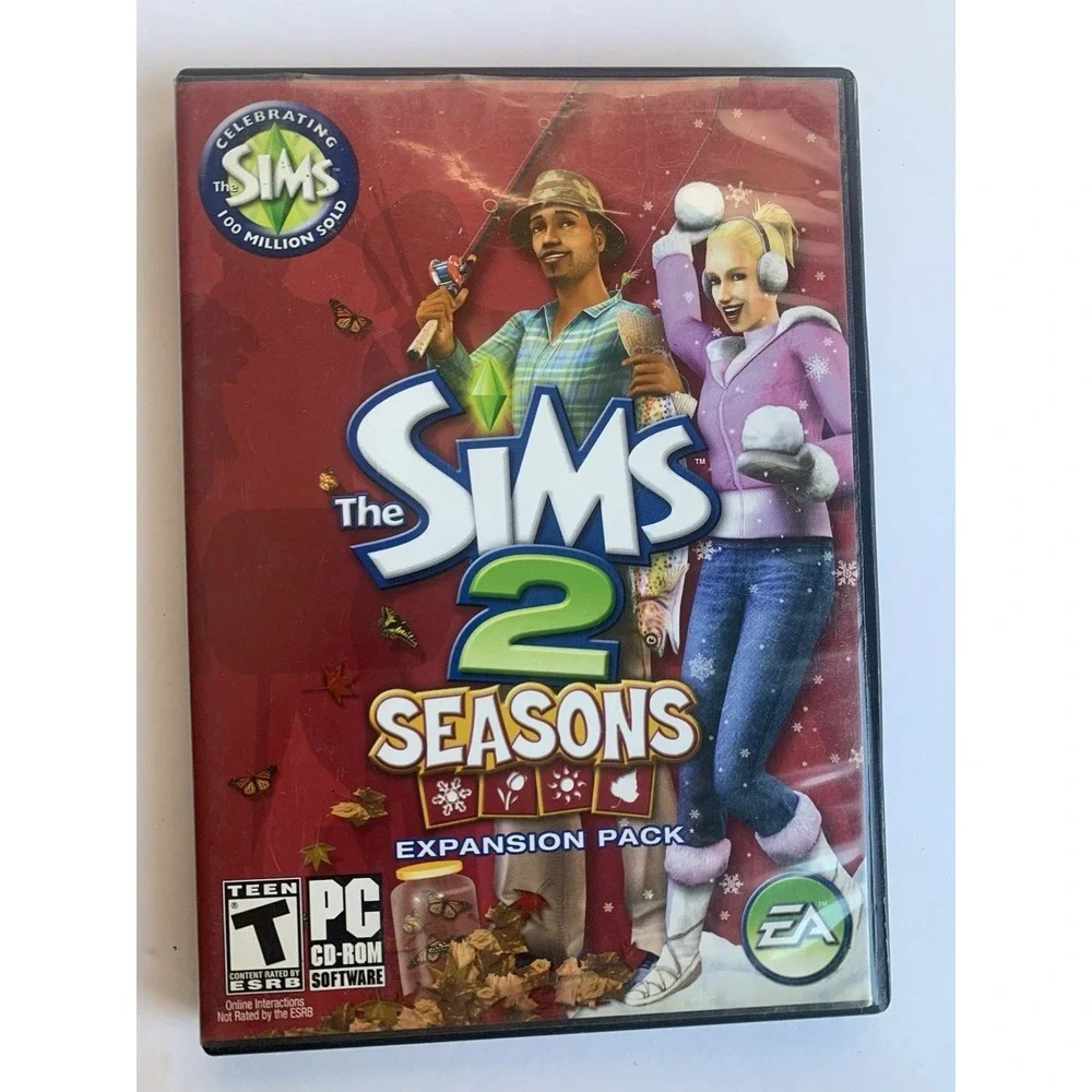The Sims 2 Double Deluxe Seasons and The‎ Sims Medieval Limited Edition PC Game